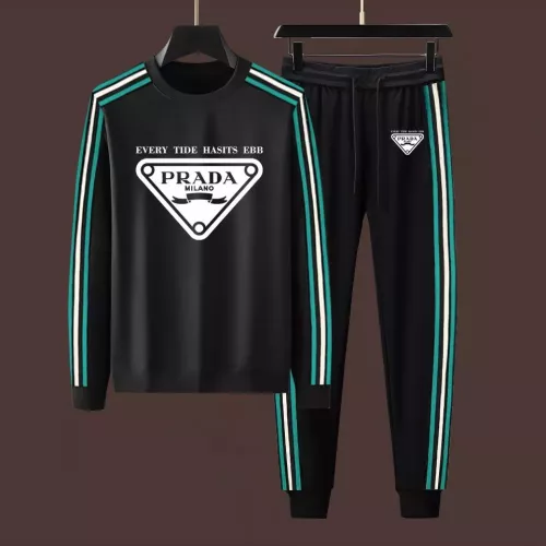 Prada Tracksuits Long Sleeved For Men #1277608 $88.00 USD, Wholesale Replica Prada Tracksuits