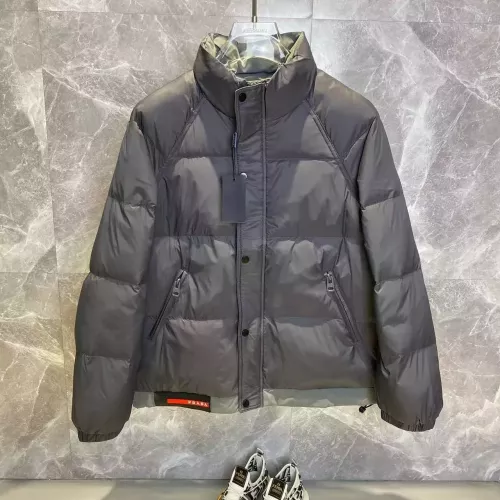 Prada Down Feather Coat Long Sleeved For Men #1277627 $115.00 USD, Wholesale Replica Prada Down Feather Coat