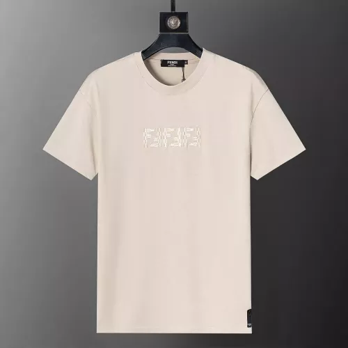 Fendi T-Shirts Short Sleeved For Men #1277632 $25.00 USD, Wholesale Replica Fendi T-Shirts