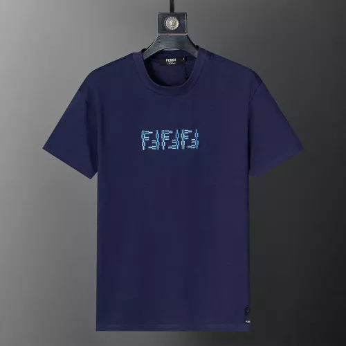 Fendi T-Shirts Short Sleeved For Men #1277633 $25.00 USD, Wholesale Replica Fendi T-Shirts