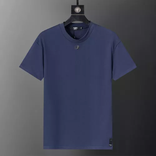 Fendi T-Shirts Short Sleeved For Men #1277641 $25.00 USD, Wholesale Replica Fendi T-Shirts