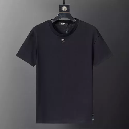 Fendi T-Shirts Short Sleeved For Men #1277642 $25.00 USD, Wholesale Replica Fendi T-Shirts