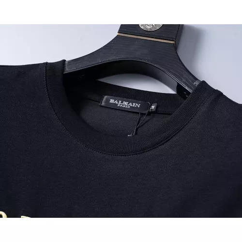 Replica Balmain T-Shirts Short Sleeved For Men #1277644 $25.00 USD for Wholesale