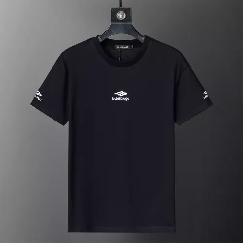 Balenciaga T-Shirts Short Sleeved For Men #1277648 $25.00 USD, Wholesale Replica Balenciaga T-Shirts