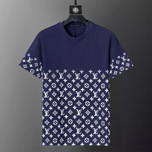 Louis Vuitton LV T-Shirts Short Sleeved For Men #1277690 $25.00 USD, Wholesale Replica Louis Vuitton LV T-Shirts