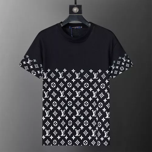 Louis Vuitton LV T-Shirts Short Sleeved For Men #1277691 $25.00 USD, Wholesale Replica Louis Vuitton LV T-Shirts