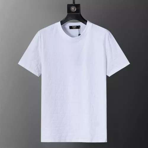 Fendi T-Shirts Short Sleeved For Men #1277708 $25.00 USD, Wholesale Replica Fendi T-Shirts