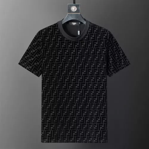 Fendi T-Shirts Short Sleeved For Men #1277709 $25.00 USD, Wholesale Replica Fendi T-Shirts