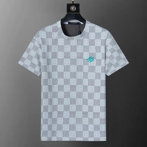 Louis Vuitton LV T-Shirts Short Sleeved For Men #1277712 $25.00 USD, Wholesale Replica Louis Vuitton LV T-Shirts