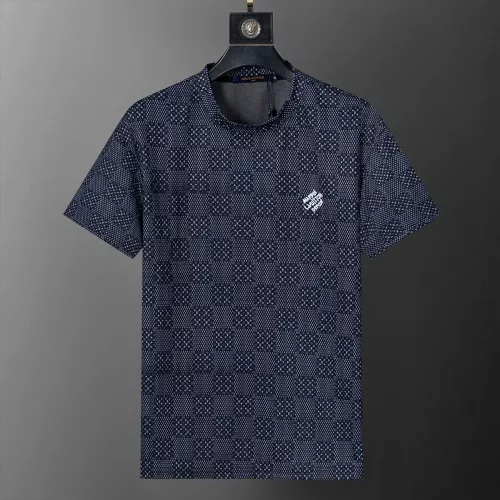 Louis Vuitton LV T-Shirts Short Sleeved For Men #1277713 $25.00 USD, Wholesale Replica Louis Vuitton LV T-Shirts