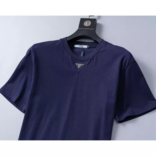 Replica Prada T-Shirts Short Sleeved For Men #1277718 $25.00 USD for Wholesale