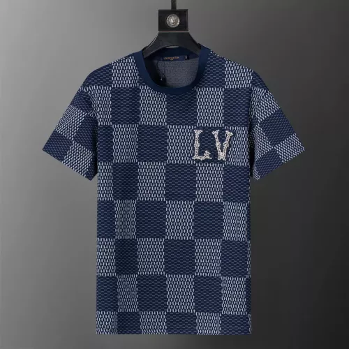 Louis Vuitton LV T-Shirts Short Sleeved For Men #1277725 $25.00 USD, Wholesale Replica Louis Vuitton LV T-Shirts