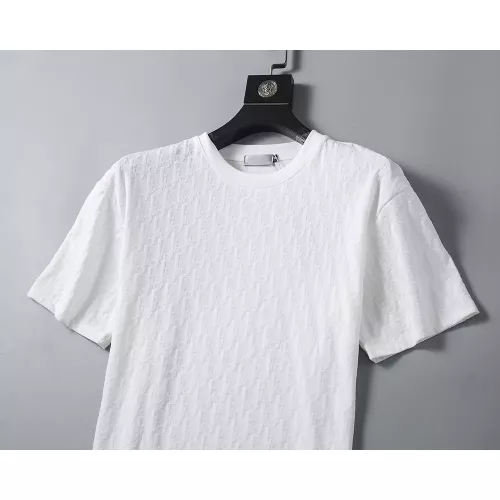 Replica Christian Dior T-Shirts Short Sleeved For Men #1277726 $25.00 USD for Wholesale