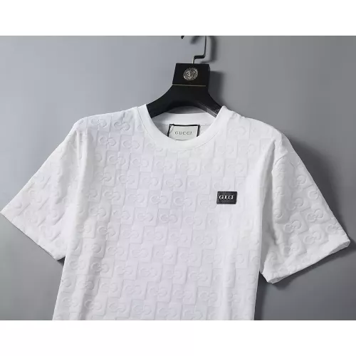 Replica Gucci T-Shirts Short Sleeved For Men #1277732 $25.00 USD for Wholesale