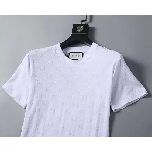 Replica Gucci T-Shirts Short Sleeved For Men #1277736 $25.00 USD for Wholesale