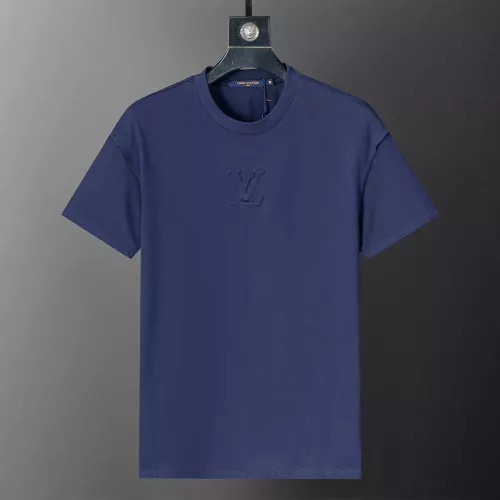 Louis Vuitton LV T-Shirts Short Sleeved For Men #1277740 $25.00 USD, Wholesale Replica Louis Vuitton LV T-Shirts