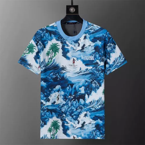 Louis Vuitton LV T-Shirts Short Sleeved For Men #1277743 $25.00 USD, Wholesale Replica Louis Vuitton LV T-Shirts