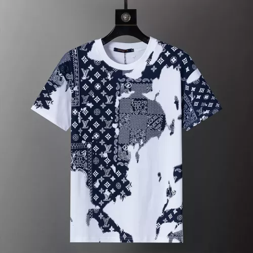 Louis Vuitton LV T-Shirts Short Sleeved For Men #1277744 $25.00 USD, Wholesale Replica Louis Vuitton LV T-Shirts