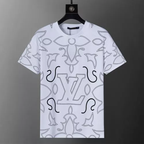 Louis Vuitton LV T-Shirts Short Sleeved For Men #1277747 $25.00 USD, Wholesale Replica Louis Vuitton LV T-Shirts