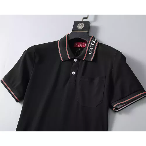 Replica Gucci T-Shirts Short Sleeved For Men #1277758 $27.00 USD for Wholesale