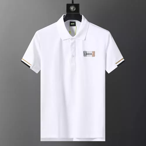 Hugo Boss T-Shirts Short Sleeved For Men #1277761 $27.00 USD, Wholesale Replica Hugo Boss T-Shirts 1:1 Quality