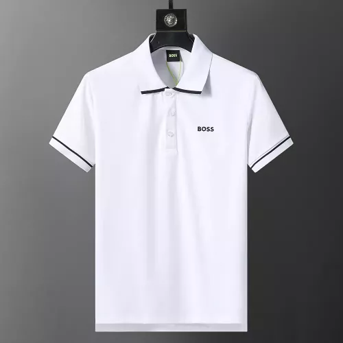 Hugo Boss T-Shirts Short Sleeved For Men #1277764 $27.00 USD, Wholesale Replica Hugo Boss T-Shirts 1:1 Quality