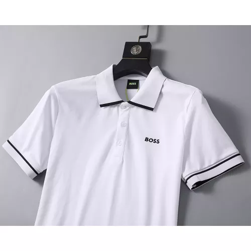 Replica Hugo Boss T-Shirts Short Sleeved For Men #1277764 $27.00 USD for Wholesale