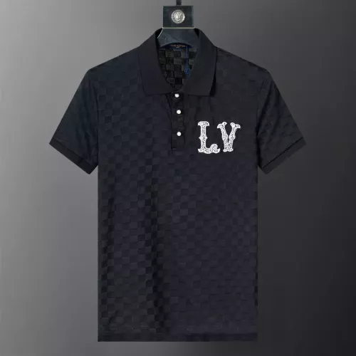 Louis Vuitton LV T-Shirts Short Sleeved For Men #1277776 $27.00 USD, Wholesale Replica Louis Vuitton LV T-Shirts