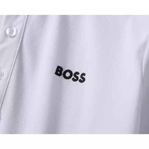 Replica Hugo Boss T-Shirts Short Sleeved For Men #1277777 $27.00 USD for Wholesale