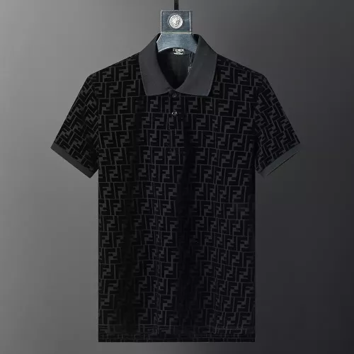 Fendi T-Shirts Short Sleeved For Men #1277785 $27.00 USD, Wholesale Replica Fendi T-Shirts