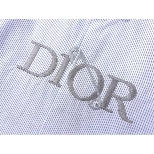 Replica Christian Dior Shirts Long Sleeved For Men #1277797 $68.00 USD for Wholesale