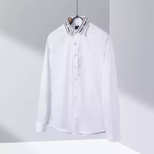 Fendi Shirts Long Sleeved For Men #1277798 $68.00 USD, Wholesale Replica Fendi Shirts