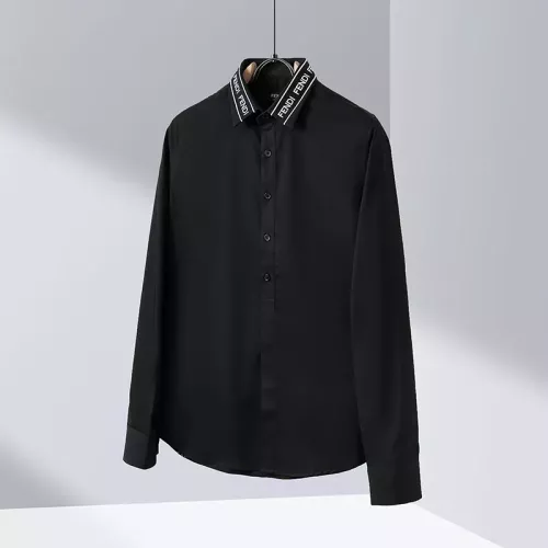 Fendi Shirts Long Sleeved For Men #1277799 $68.00 USD, Wholesale Replica Fendi Shirts