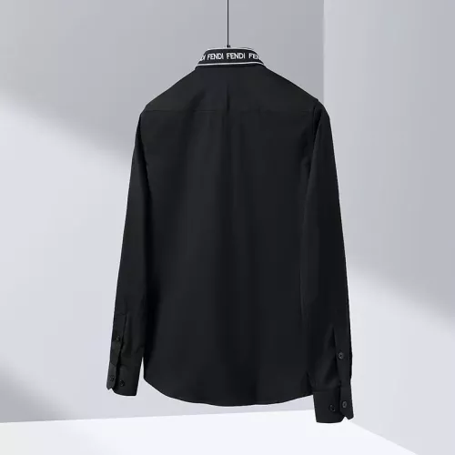 Replica Fendi Shirts Long Sleeved For Men #1277799 $68.00 USD for Wholesale