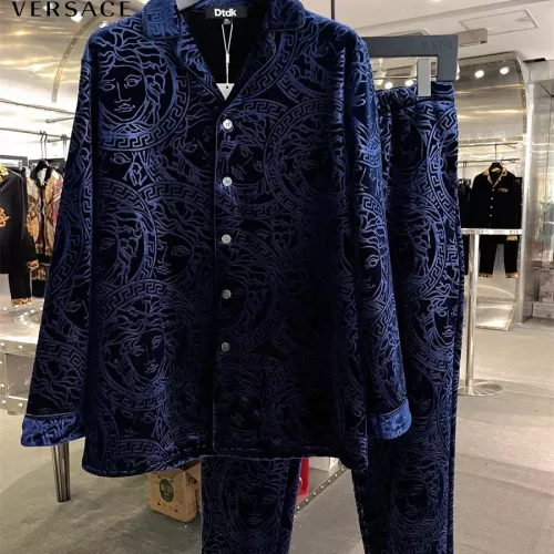 Versace Tracksuits Long Sleeved For Men #1277803 $92.00 USD, Wholesale Replica Versace Tracksuits