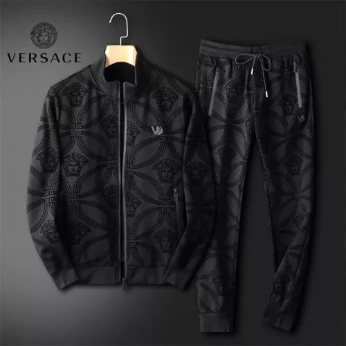 Versace Tracksuits Long Sleeved For Men #1277814 $92.00 USD, Wholesale Replica Versace Tracksuits