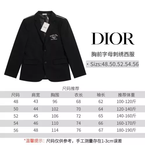 Replica Christian Dior Jackets Long Sleeved For Men #1277878 $108.00 USD for Wholesale