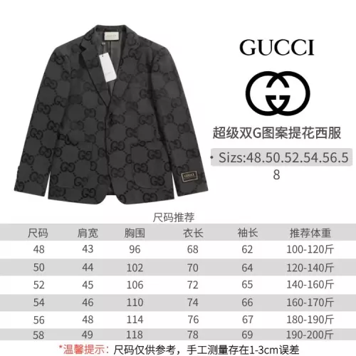 Replica Gucci Jackets Long Sleeved For Men #1277884 $100.00 USD for Wholesale