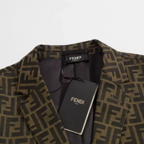 Replica Fendi Jackets Long Sleeved For Men #1277886 $100.00 USD for Wholesale