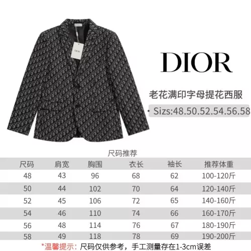 Replica Christian Dior Jackets Long Sleeved For Men #1277888 $100.00 USD for Wholesale