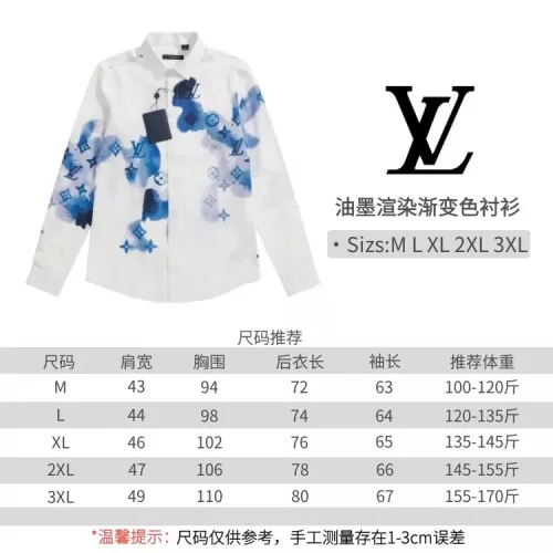 Replica Louis Vuitton LV Shirts Long Sleeved For Men #1277891 $68.00 USD for Wholesale