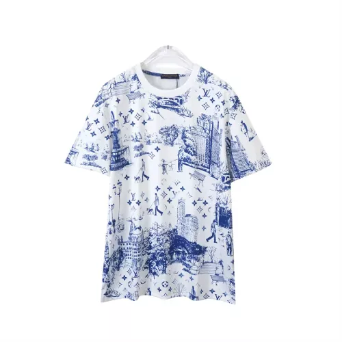 Louis Vuitton LV T-Shirts Short Sleeved For Men #1277945 $29.00 USD, Wholesale Replica Louis Vuitton LV T-Shirts