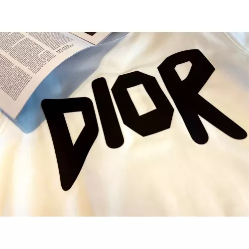 Replica Christian Dior Hoodies Long Sleeved For Unisex #1277974 $40.00 USD for Wholesale