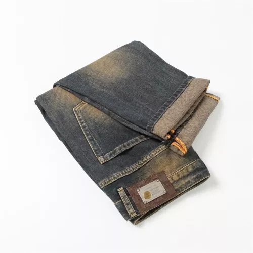 Louis Vuitton LV Jeans For Men #1277995 $68.00 USD, Wholesale Replica Louis Vuitton LV Jeans