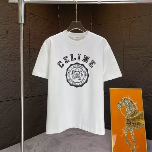 Celine T-Shirts Short Sleeved For Unisex #1278005 $42.00 USD, Wholesale Replica Celine T-Shirts