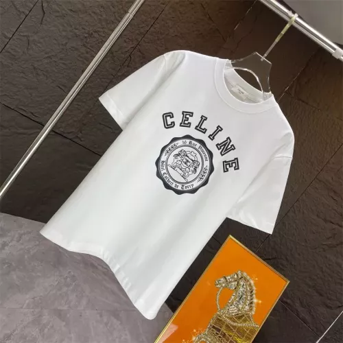 Replica Celine T-Shirts Short Sleeved For Unisex #1278005 $42.00 USD for Wholesale