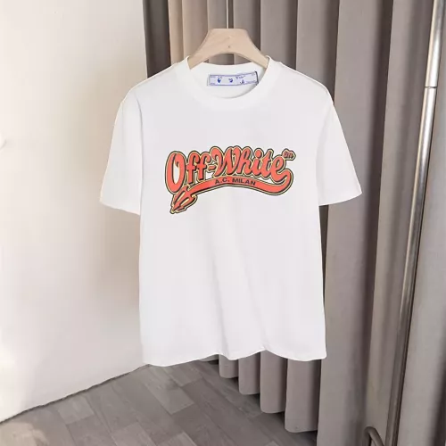 Off-White T-Shirts Short Sleeved For Unisex #1278049 $36.00 USD, Wholesale Replica Off-White T-Shirts