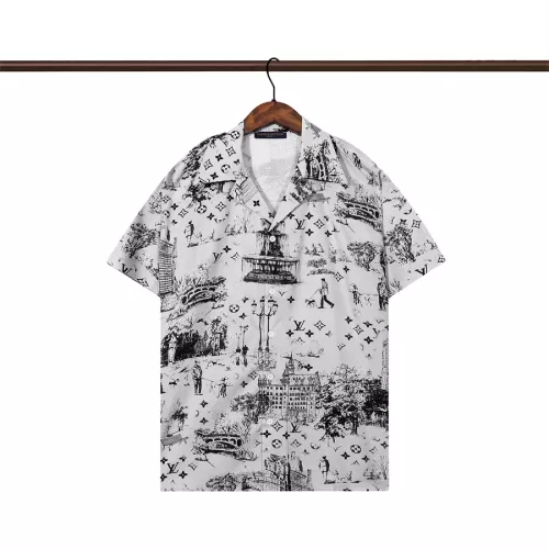 Louis Vuitton LV Shirts Short Sleeved For Men #1278056 $36.00 USD, Wholesale Replica Louis Vuitton LV Shirts