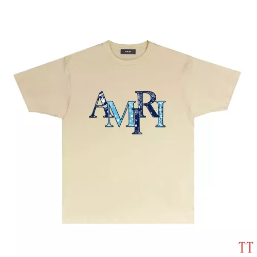 Amiri T-Shirts Short Sleeved For Unisex #1278213 $32.00 USD, Wholesale Replica Amiri T-Shirts