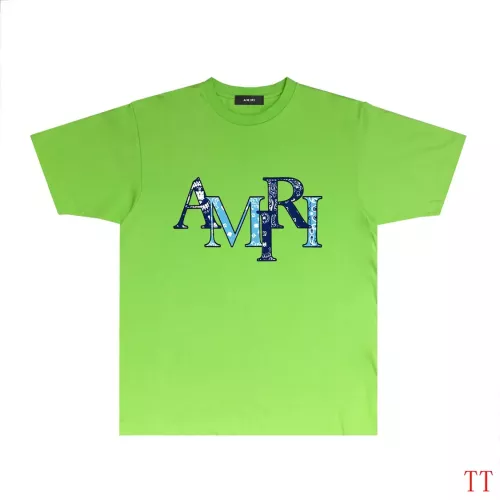 Amiri T-Shirts Short Sleeved For Unisex #1278216 $32.00 USD, Wholesale Replica Amiri T-Shirts